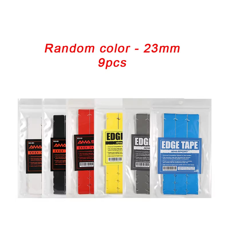AMA SPORT Pickleball Paddle Protection Tapes - Racket Head Protectors in Two Color Options for 13/16/19mm Width