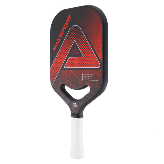 USAPA Pickleball Paddle with Maximum Spin 3K Friction Carbon Fiber Graphite Texture Surface Edgeless Pickle Ball Paddle